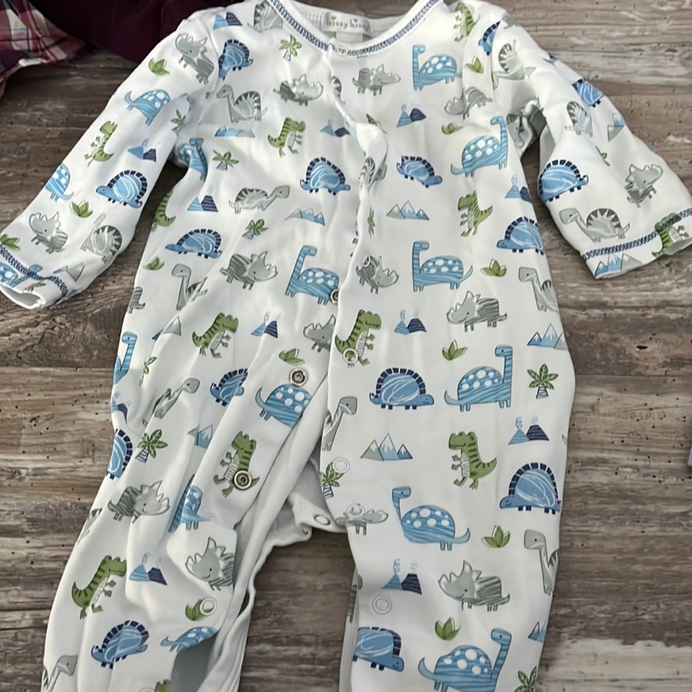 Kissy kissy footie pajamas